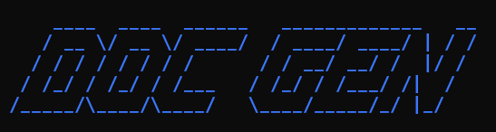 Doc Gen terminal banner and project structure output